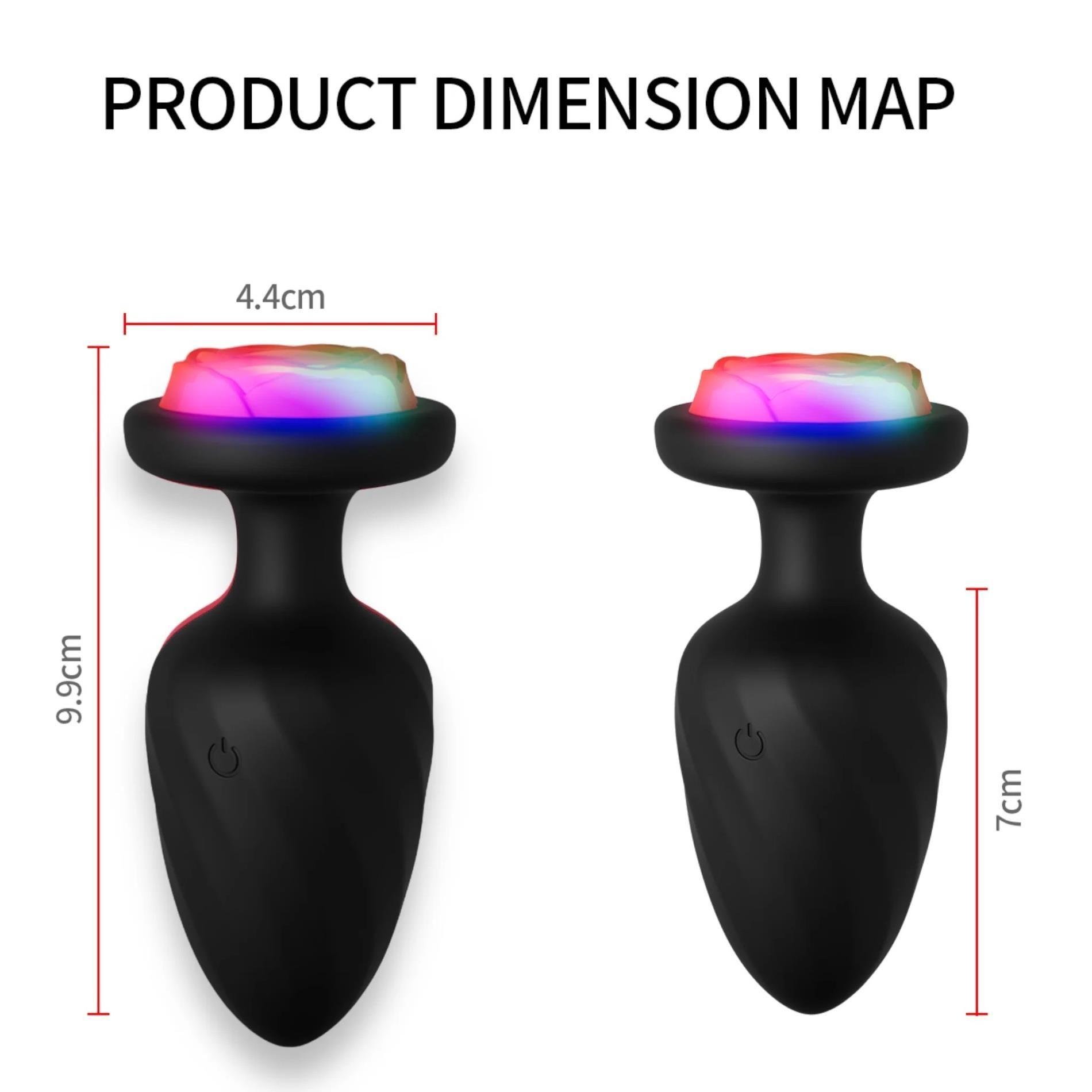 Korek analny Power Escorts Party Plug, 9,9 cm (czarny)