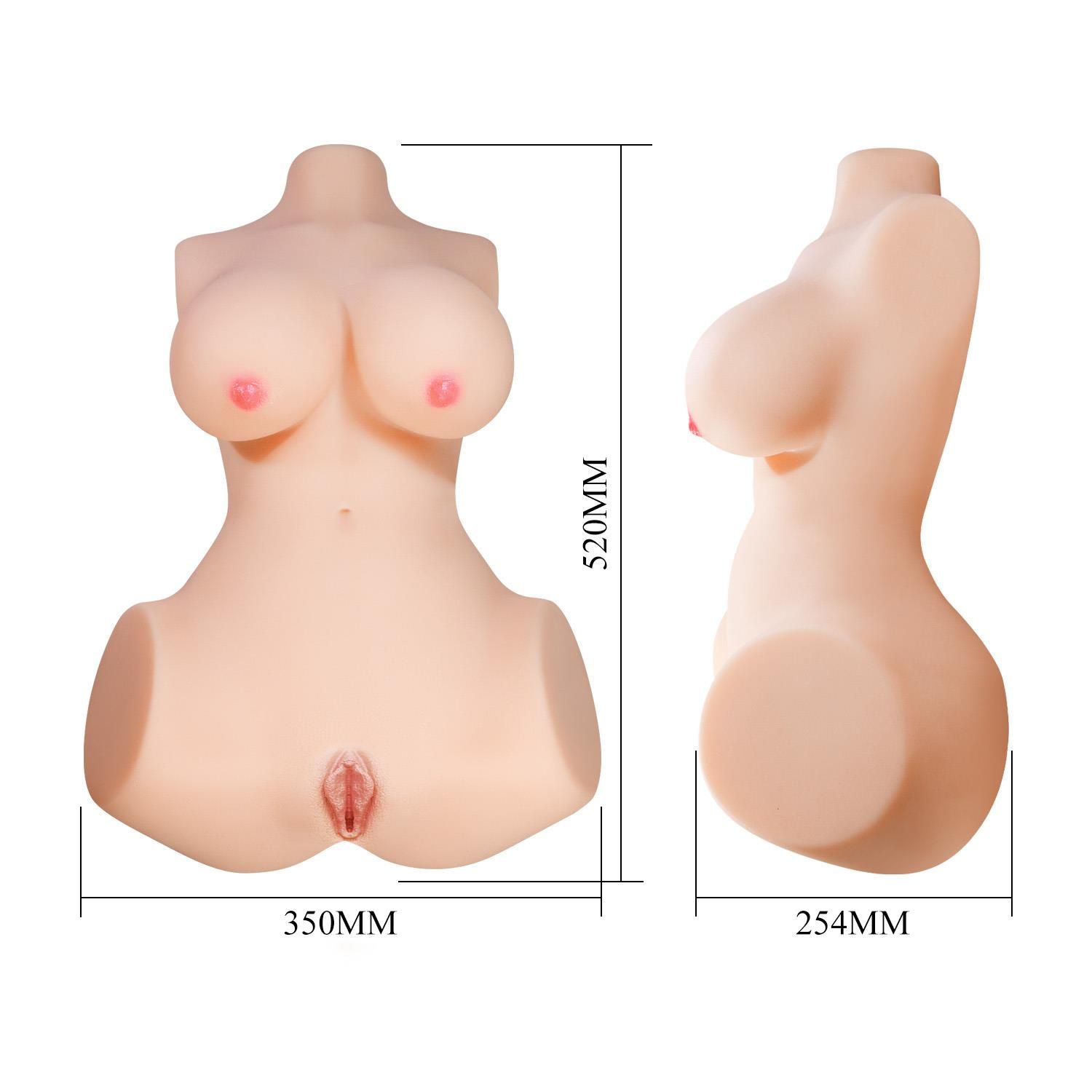 Реалистичный мастурбатор Crazy Bull Aveline (телесный)