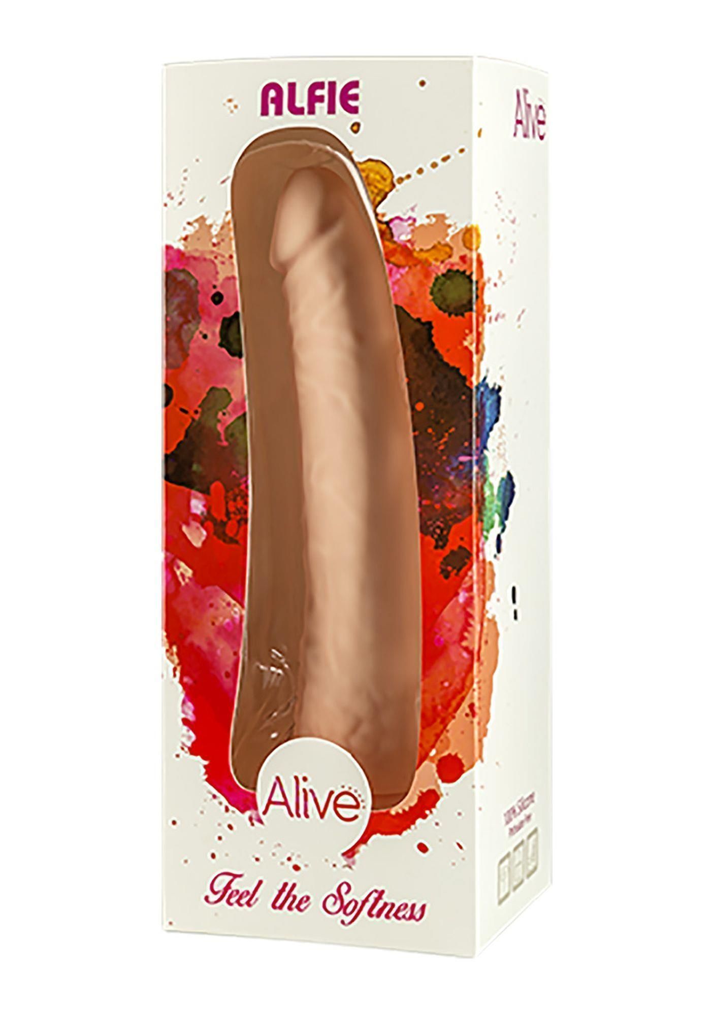 Фаллоимитатор Alive Alfie, 18,6 см (телесный)