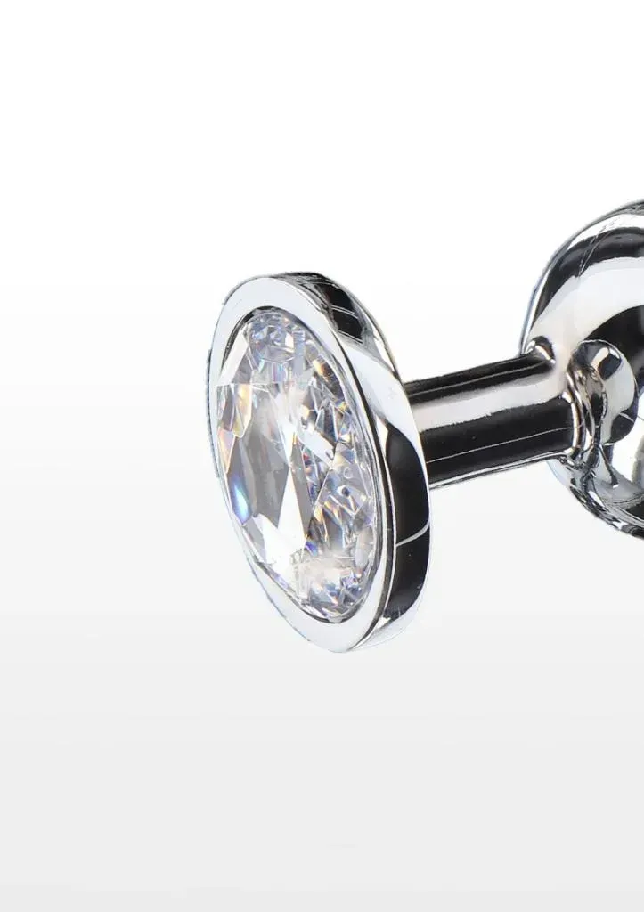 Korek analny Anal Play Starlight Booty Jewel Small, 7.2 cm (srebrny)