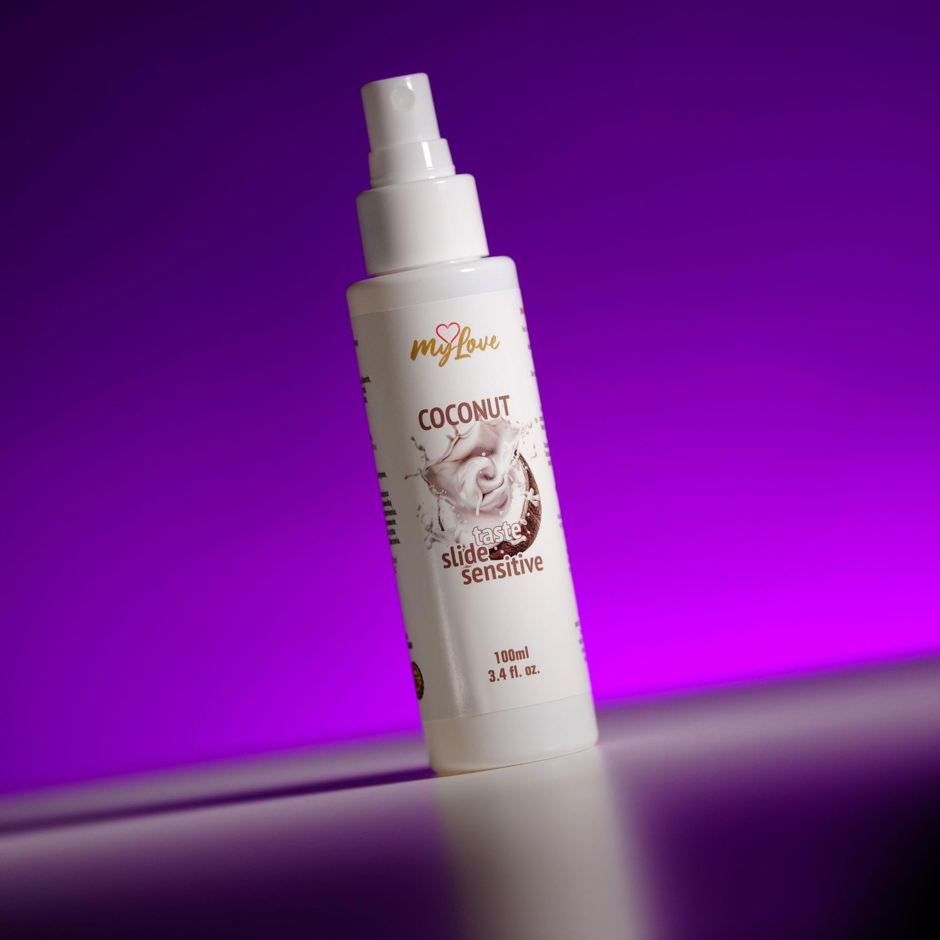 Лубрикант на водной основе MyLove Taste Slide Sensitive Coconut, 100 мл