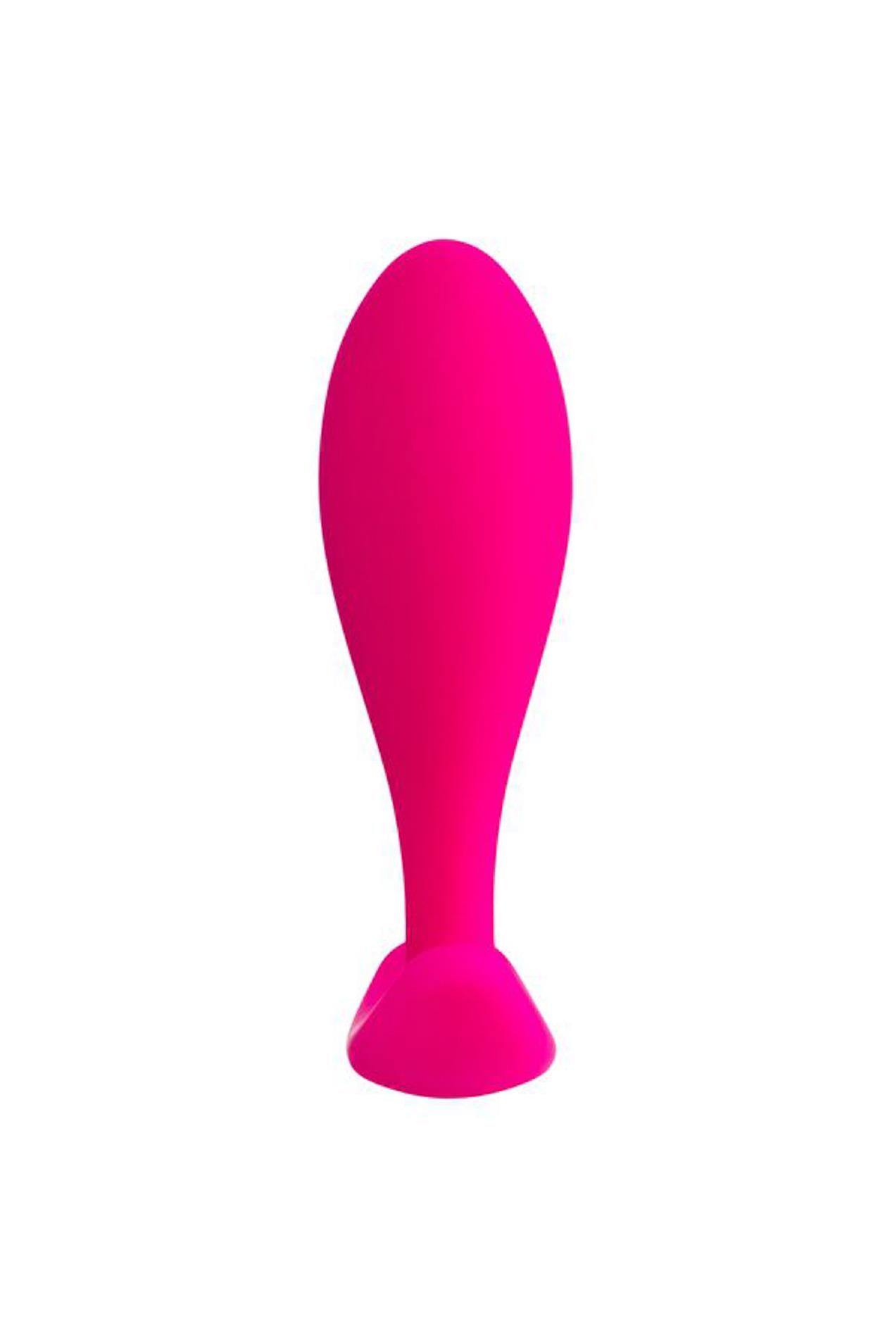 Korek analny ToDo Anal Plug Hub, 7.2 cm (różowy)