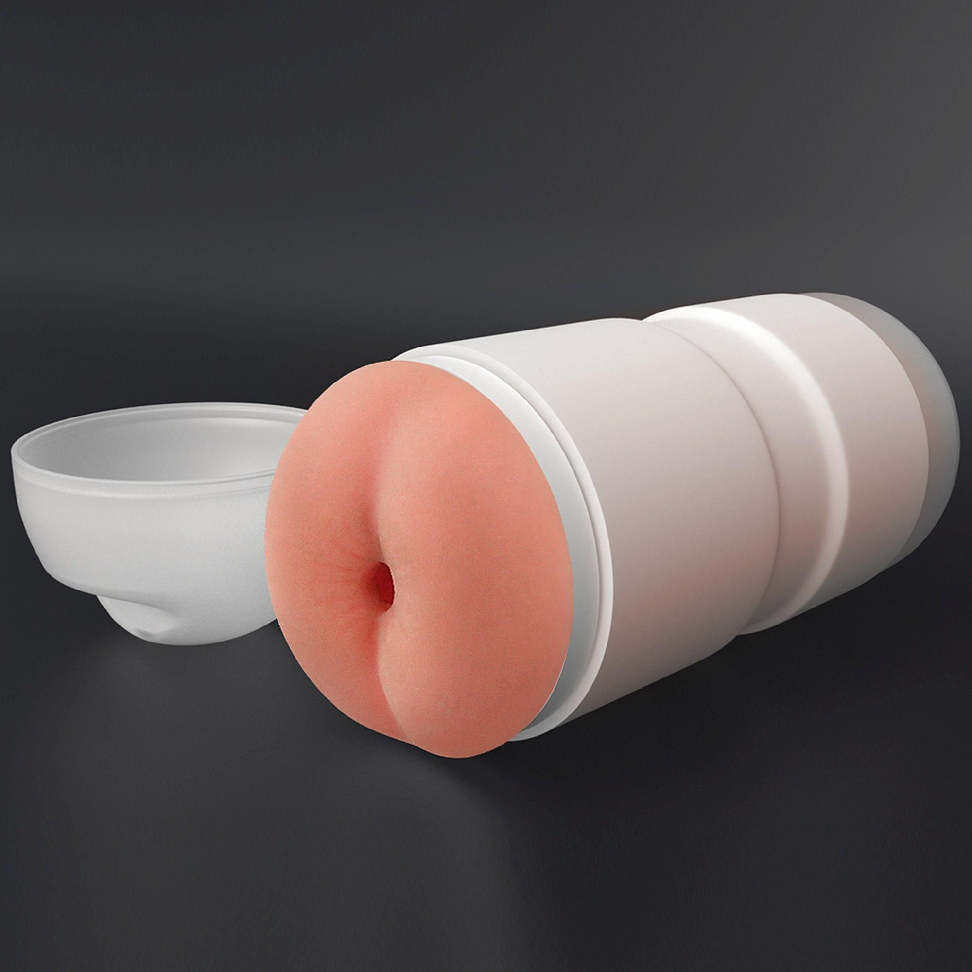 Мастурбатор с вибрацией LoveToy Sex In A Can Anus Stamina Tunnel (телесный)