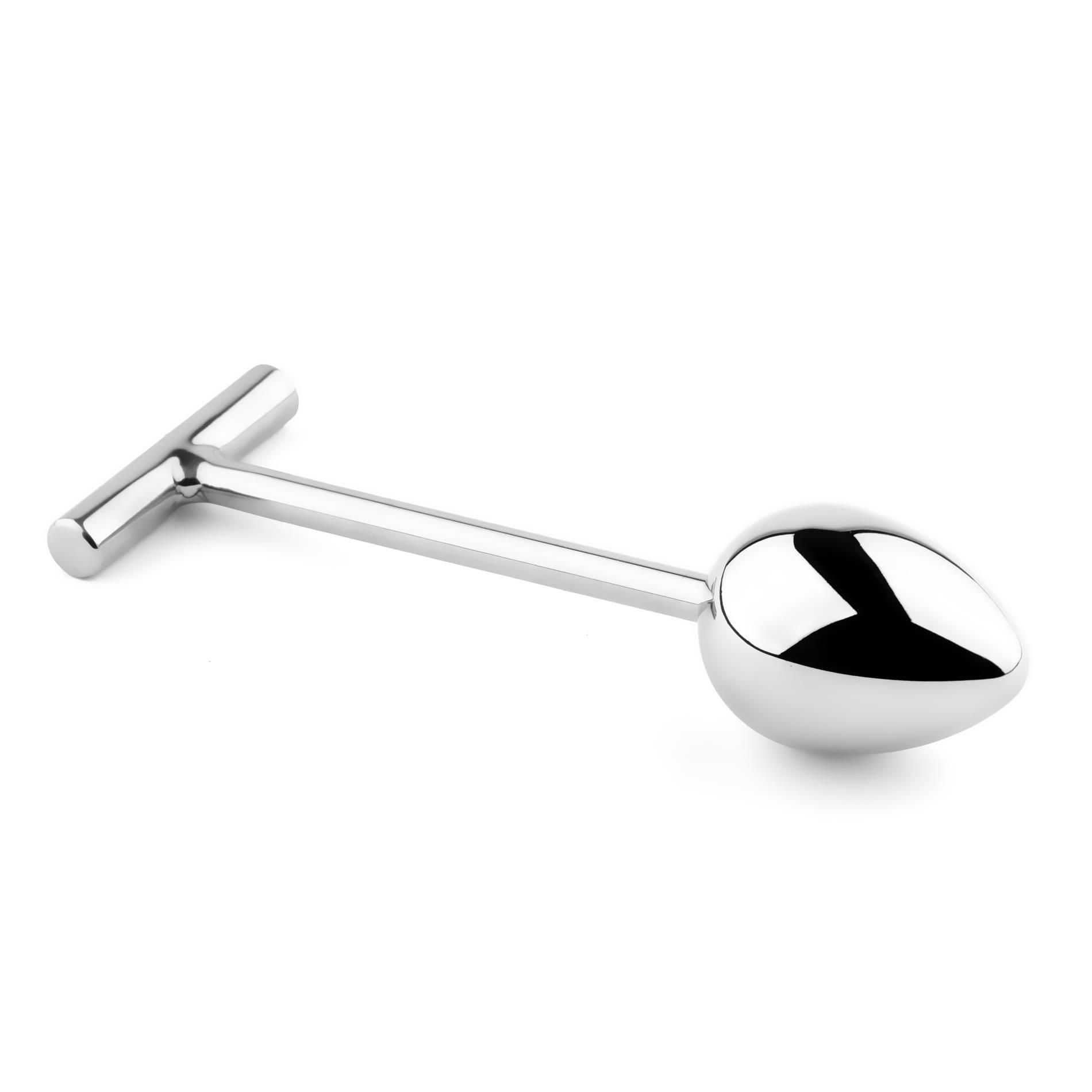 Анальная пробка B - Series HeavyFun Jewellery № 3, 16.5 см (серебристый)