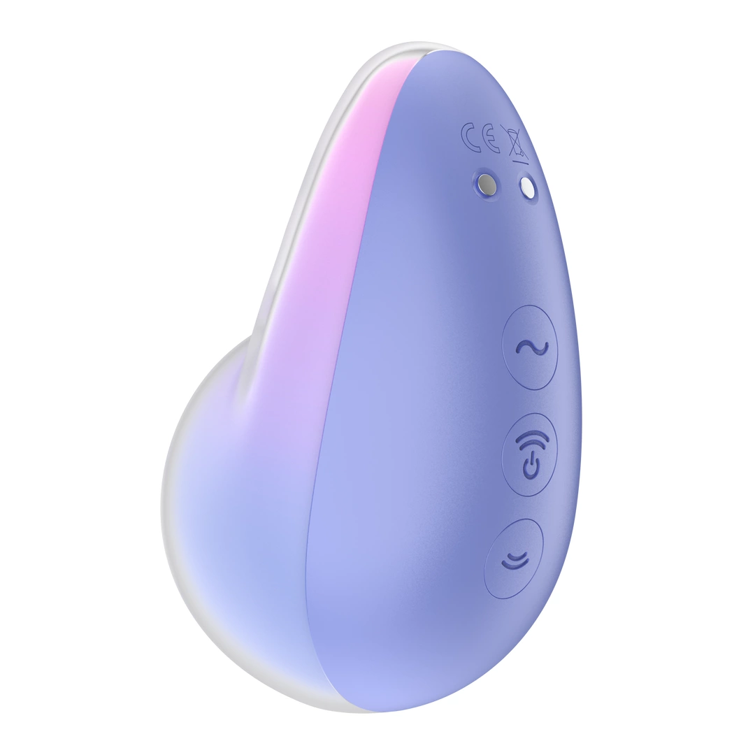 Вакуумный стимулятор клитора с вибрацией Satisfyer Pixie Dust (фиолетовый)