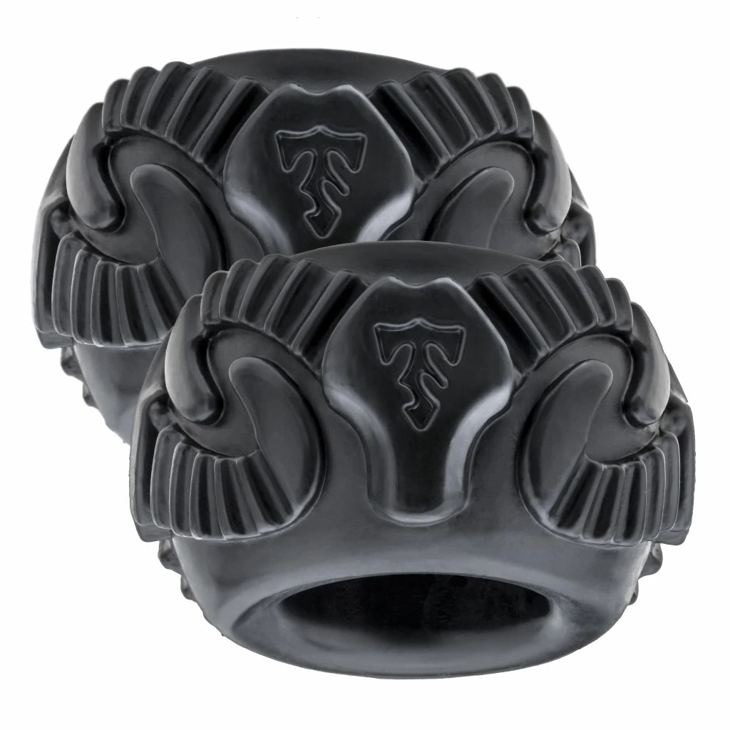 Perfect Fit Ram Ring Kit Double Black Dwupak -, Czarny