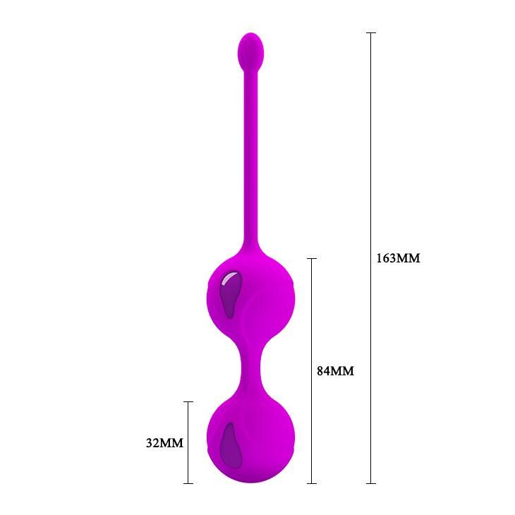 Вагинальные шарики Pretty Love Kegel Tighten Up II, 16,3 см (фиолетовый)