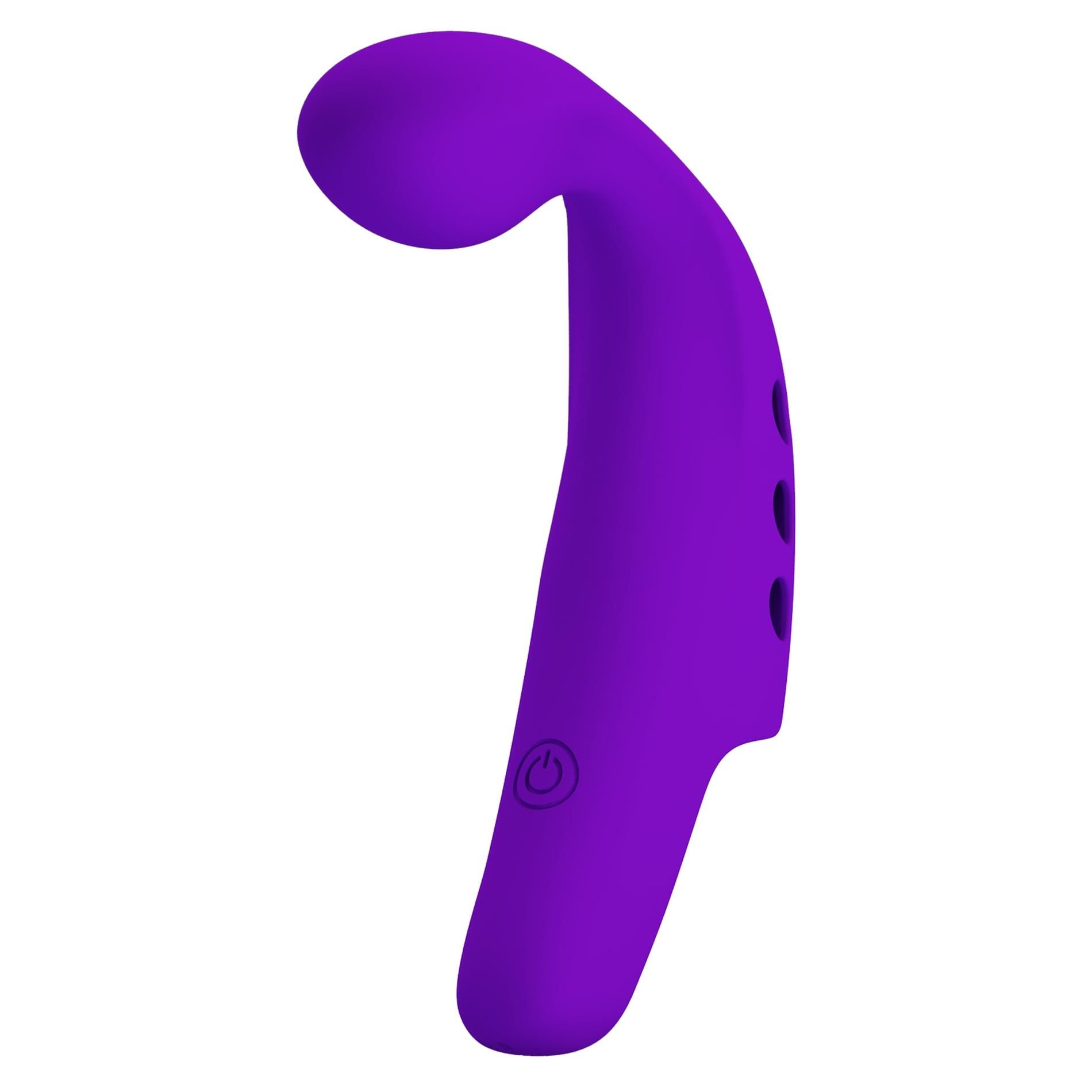 Вибратор на палец Pretty Love Fingering Vibrator Gorgon, 9,3 см (фиолетовый)