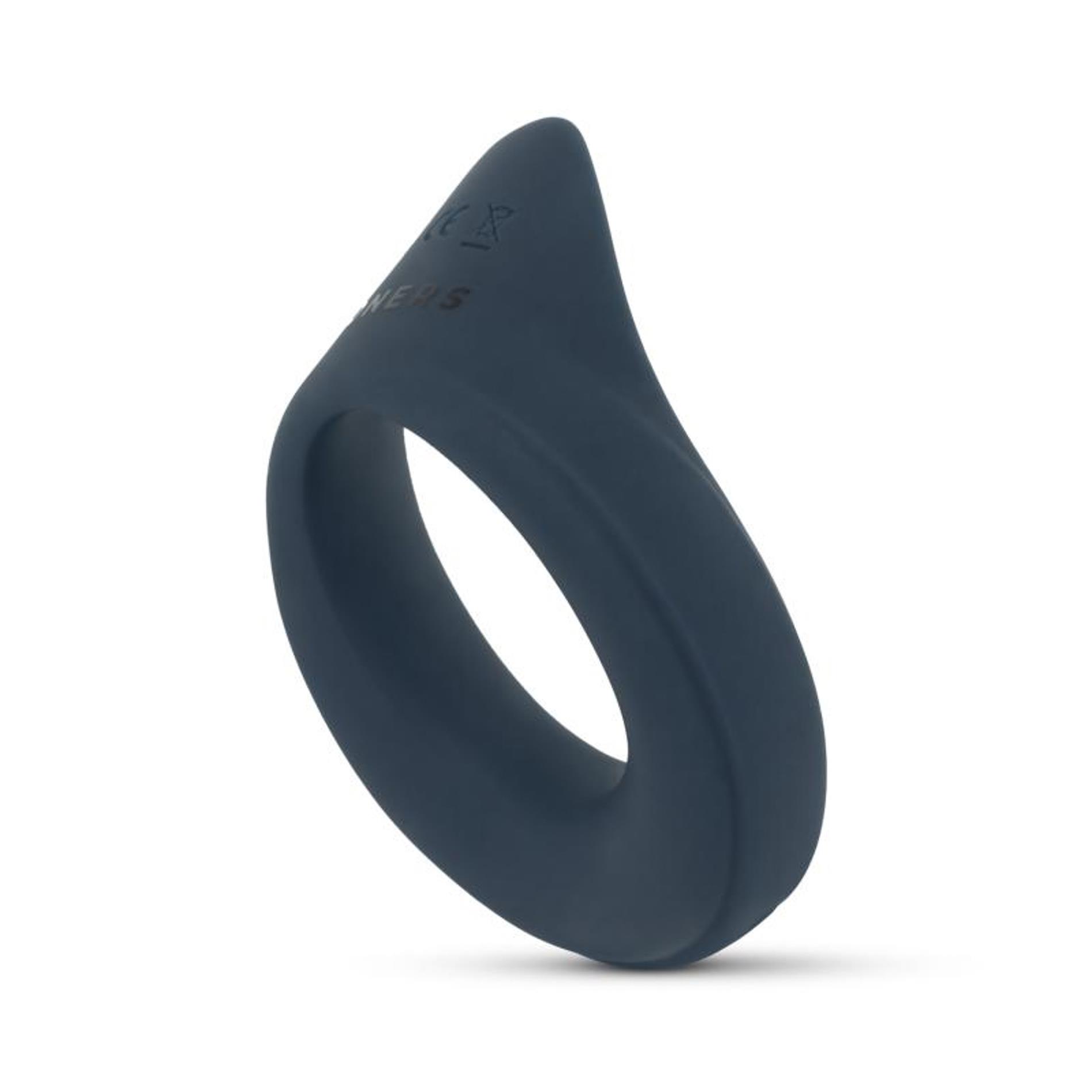 Виброкольцо Boners Vibrating Cock Ring, 8.5 см (синий)