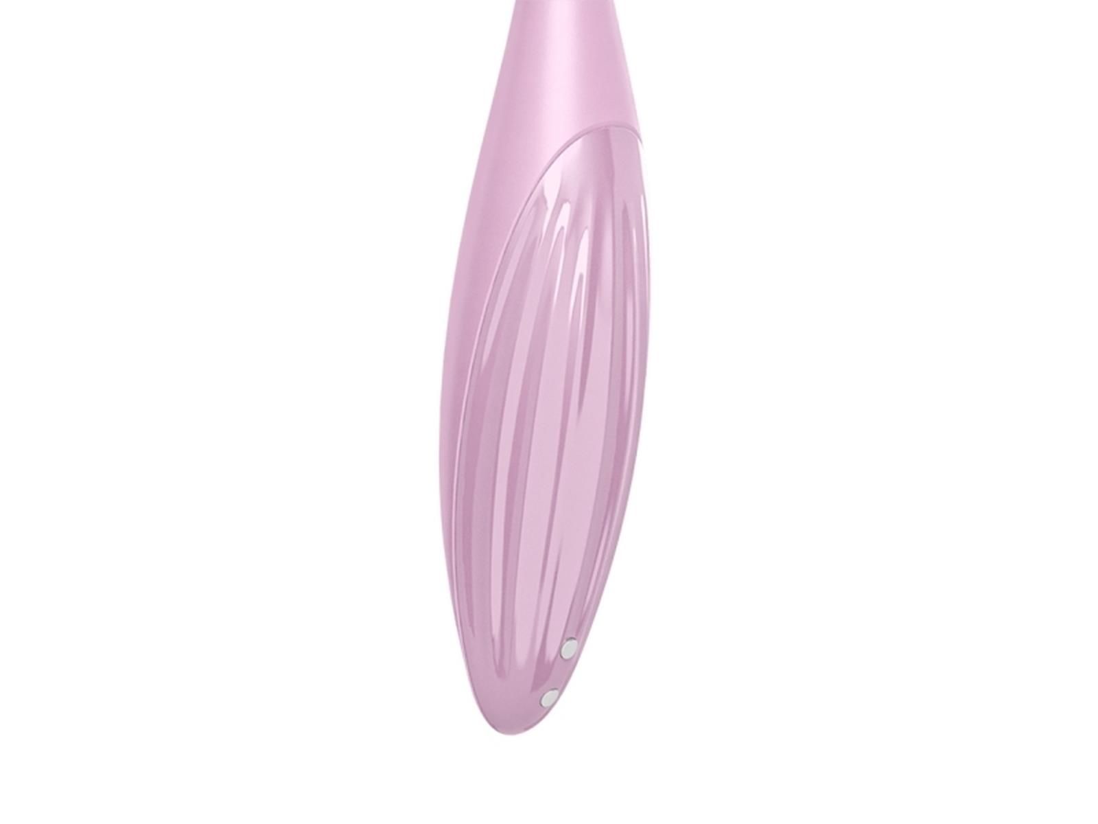 Стимулятор клитора Satisfyer Twirling Joy, 18 см (розовый)