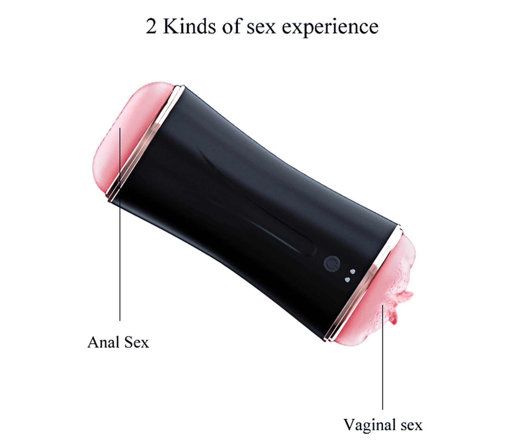 Мастурбатор B-Series Fox Vibrating Masturbation Cup (розовый)