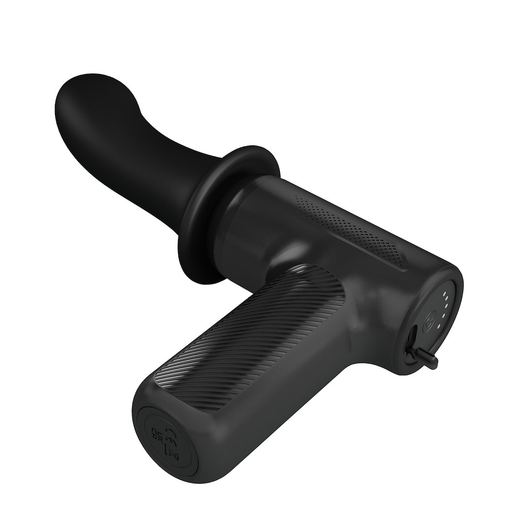 Вибромассажёр Pretty Love Dj Doctor, 12.1 см (черный)