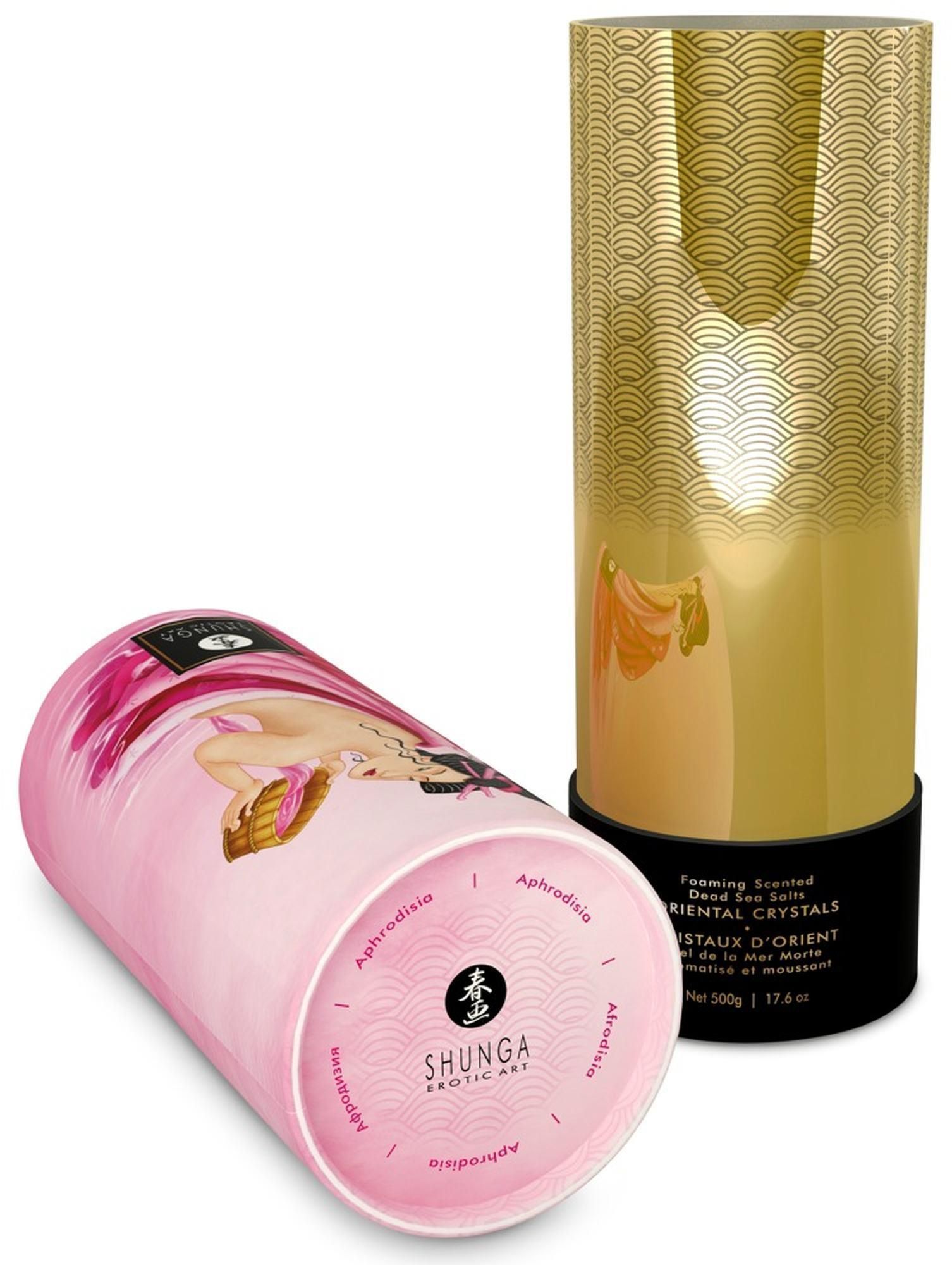 Соль для ванны Shunga Oriental Crystals Aphrodisia, 500 г