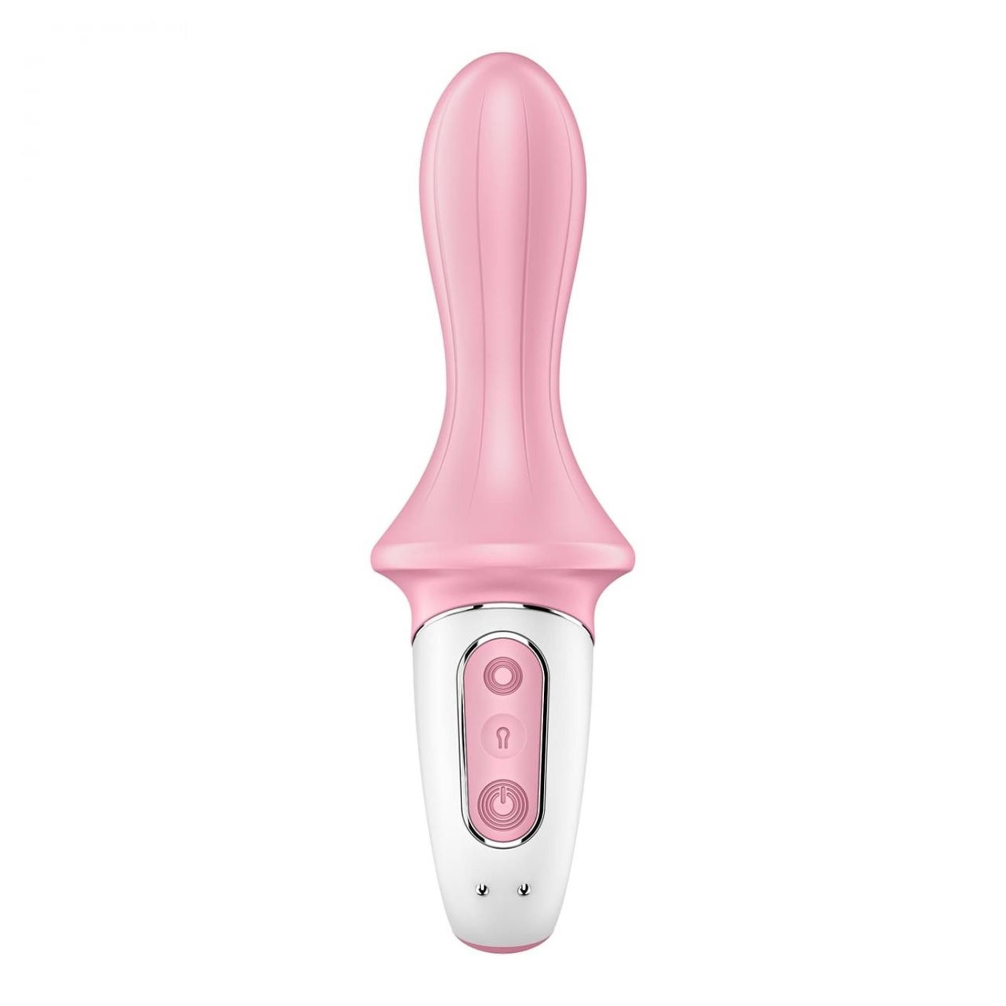 Nadmuchiwany wibrator analny Satisfyer Air Pump Booty 5+, 19 cm (różowy)