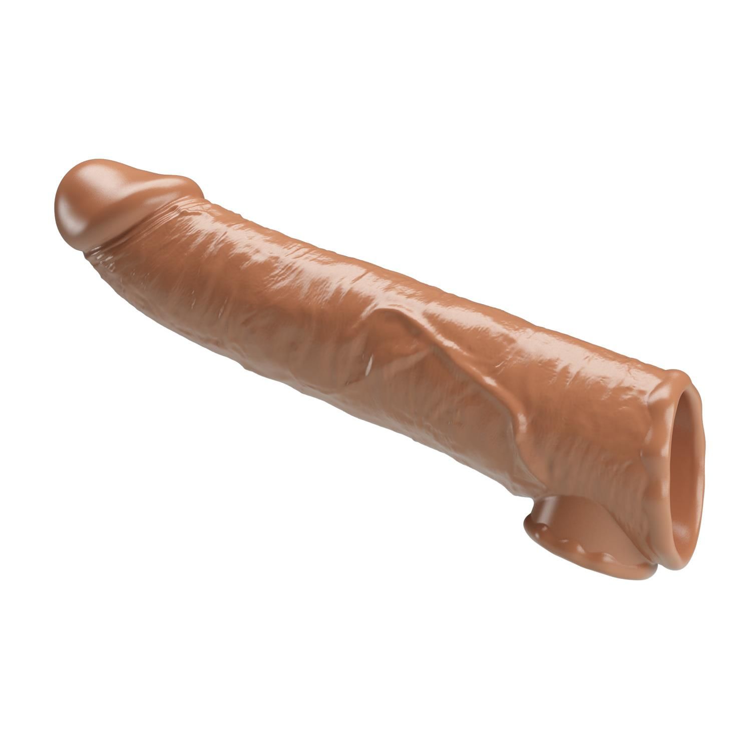 Насадка на пенис Pretty Love Extension Penis Sleeve, 26 см (коричневый)