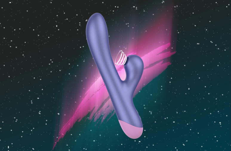 Вибратор-кролик Pulse Romp, 22 см (фиолетовый)