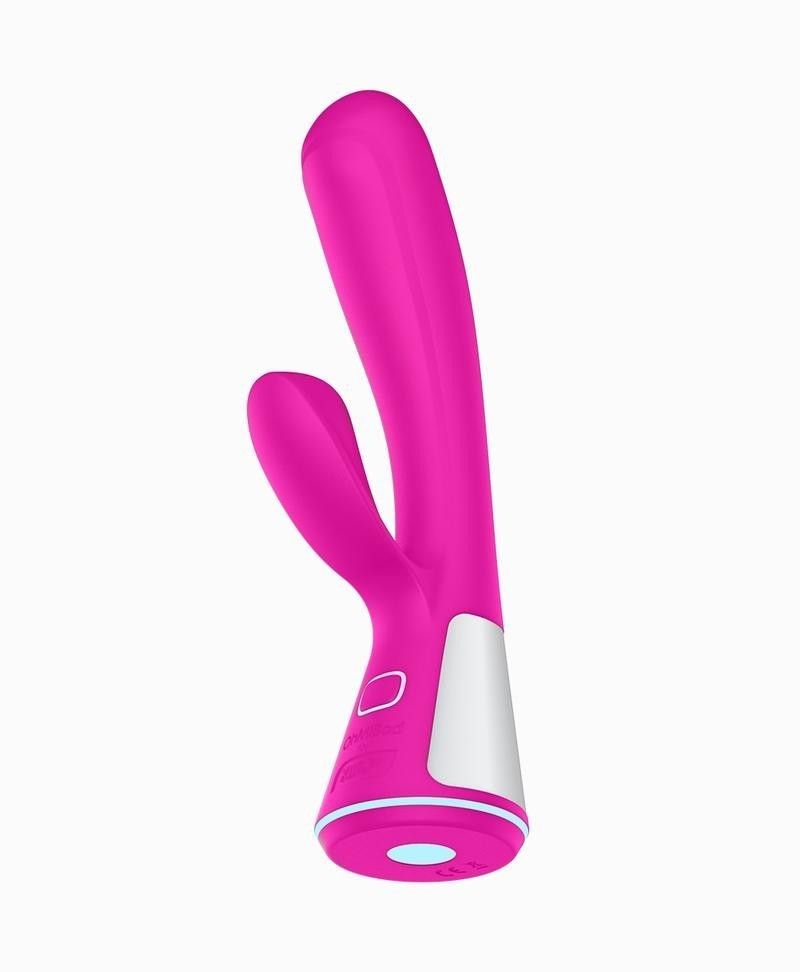 Вибратор-кролик Ohmibod Fuse for Kiiroo, 18 см (розовый)