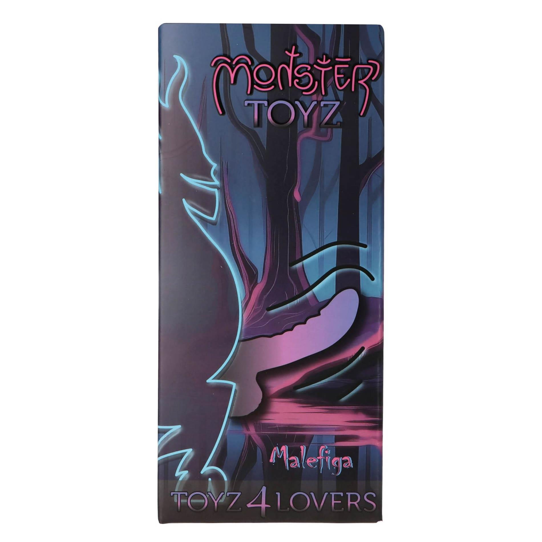 Фаллоимитатор Toyz4lovers Monster Malefiga, 19 см (мульти)