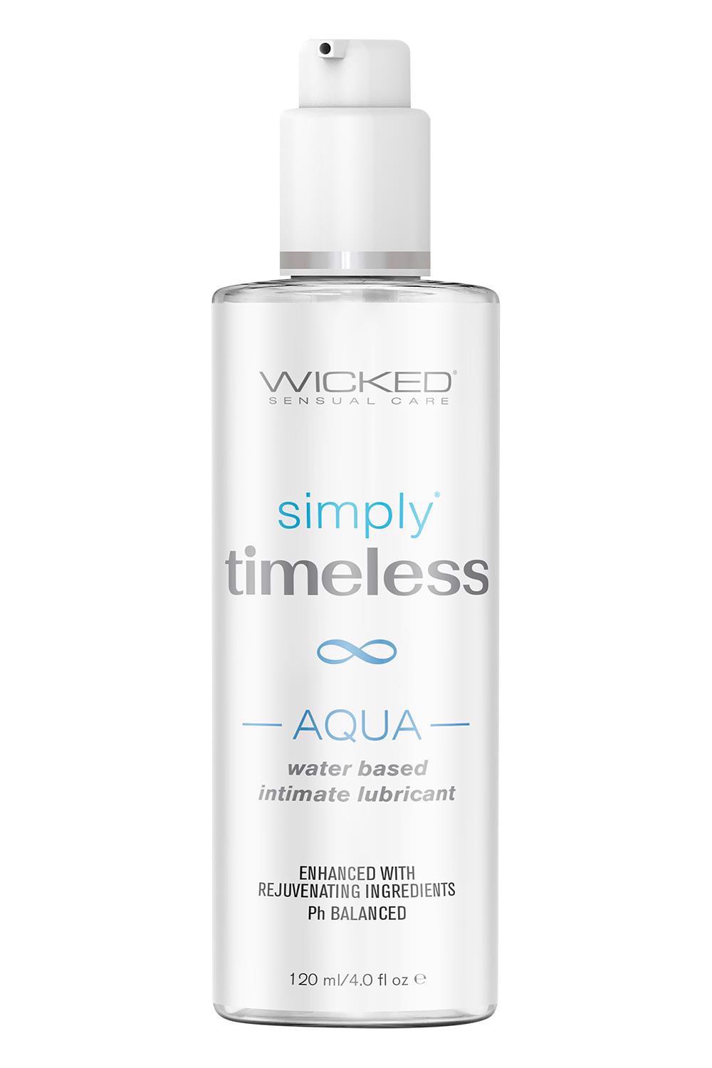 Lubrykant na bazie wody Wicked Sensual Care Timeless Aqua, 120 ml