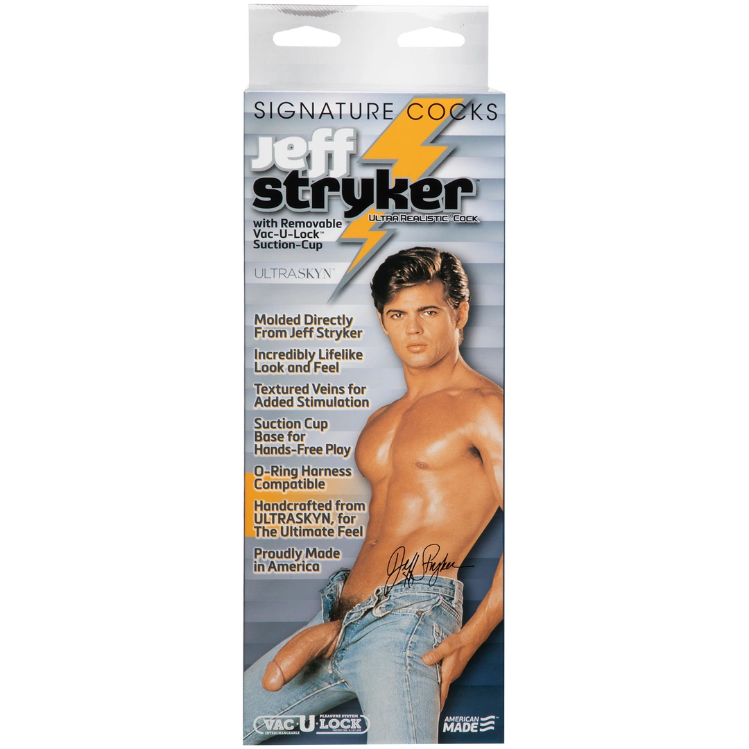 Фаллоимитатор Doc Johnson Jeff Stryker White, 24 см (телесный)