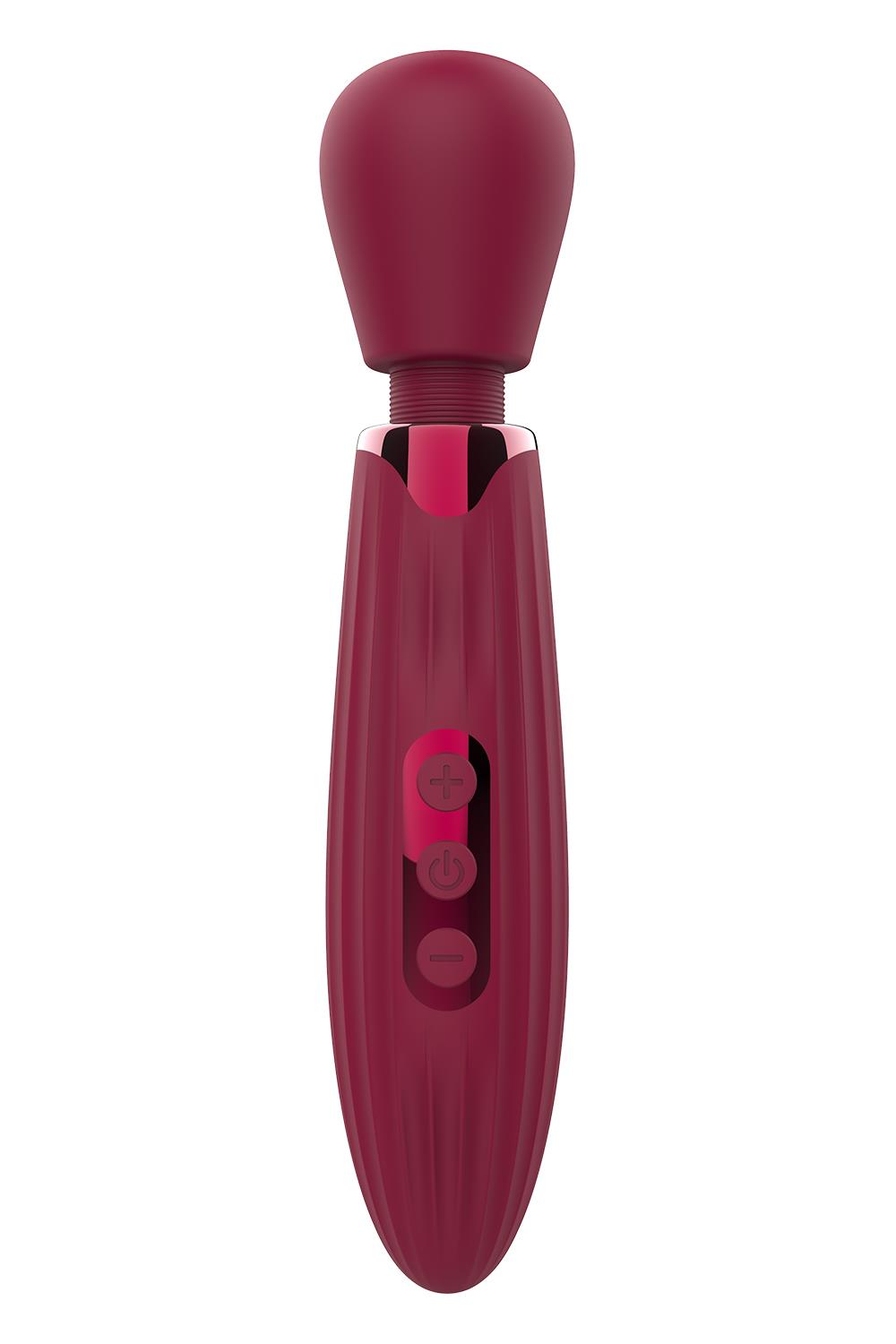 Вибратор Glam Large Wand, 24 см (розовый)