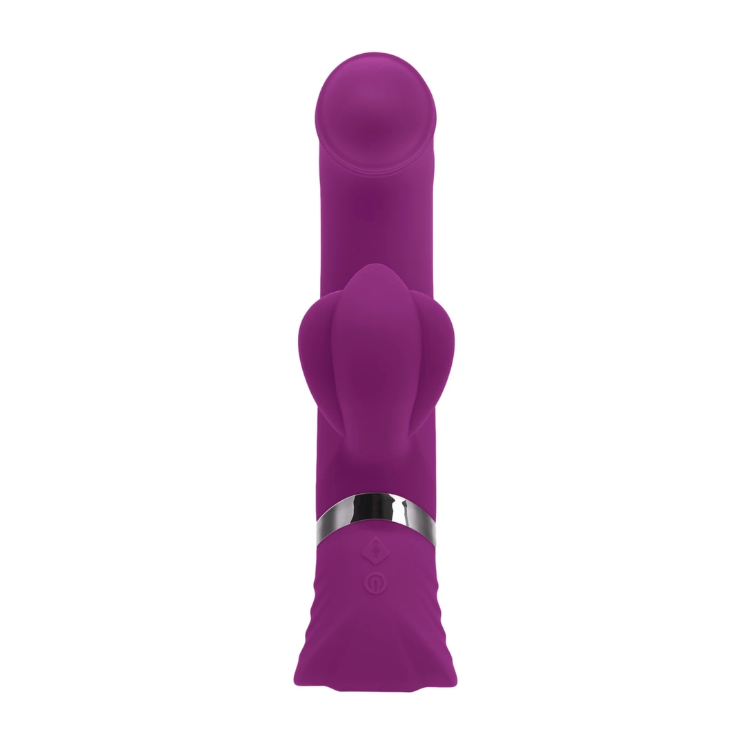 Вибратор Playboy Pleasure Tap That, 16.5 см (фиолетовый)