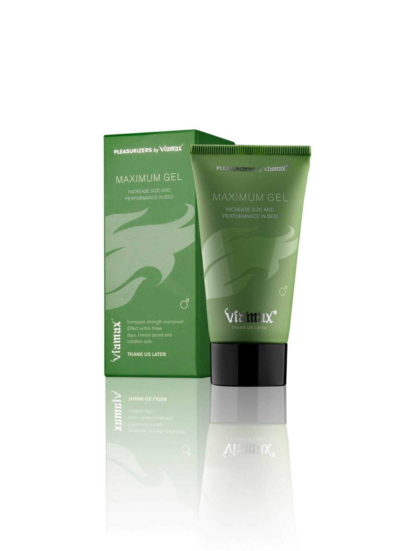 Viamax Maximum Gel - Żel do powiększania penisa, Bezzapachowy, 50 ml