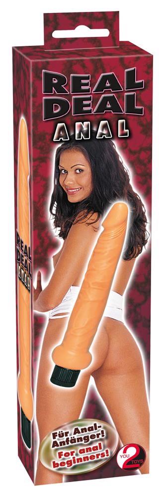 Вибратор Orion Real Deal Anal, 19.5 см (телесный)