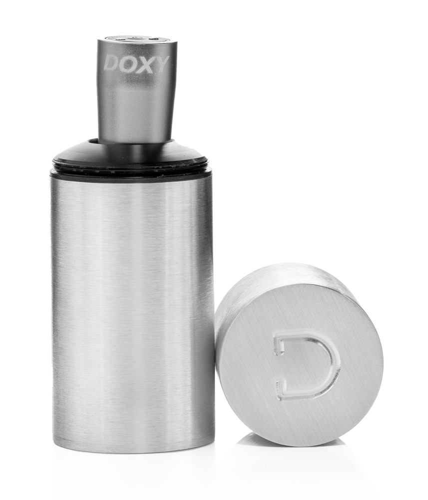 Вибратор Doxy Bullet, 12 см (серебристый)