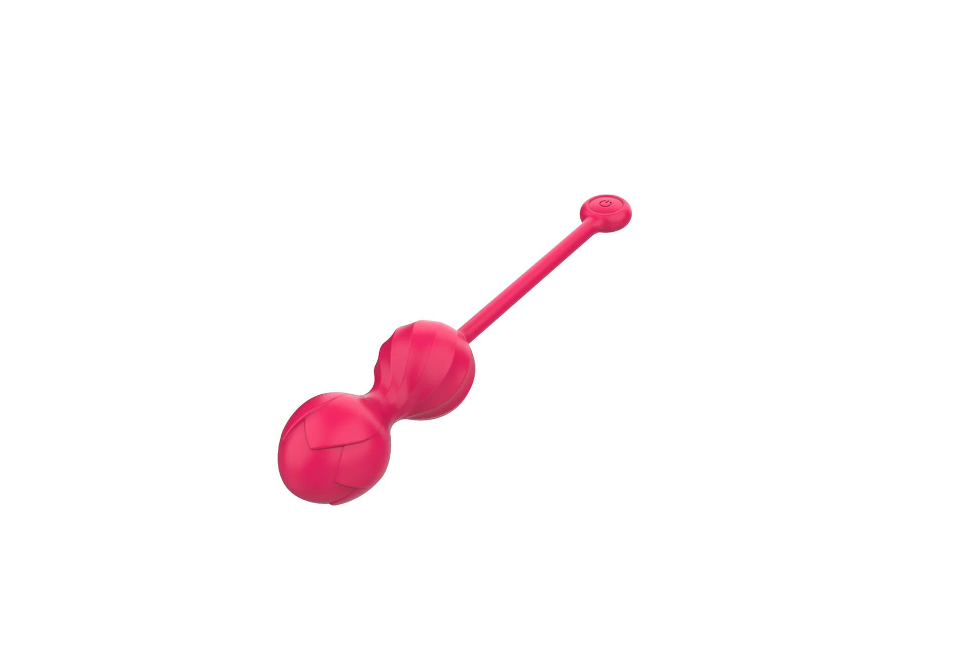 Вагинальные шарики Lovesecret Premium Love Balls App Function, 21.8 см (розовый)