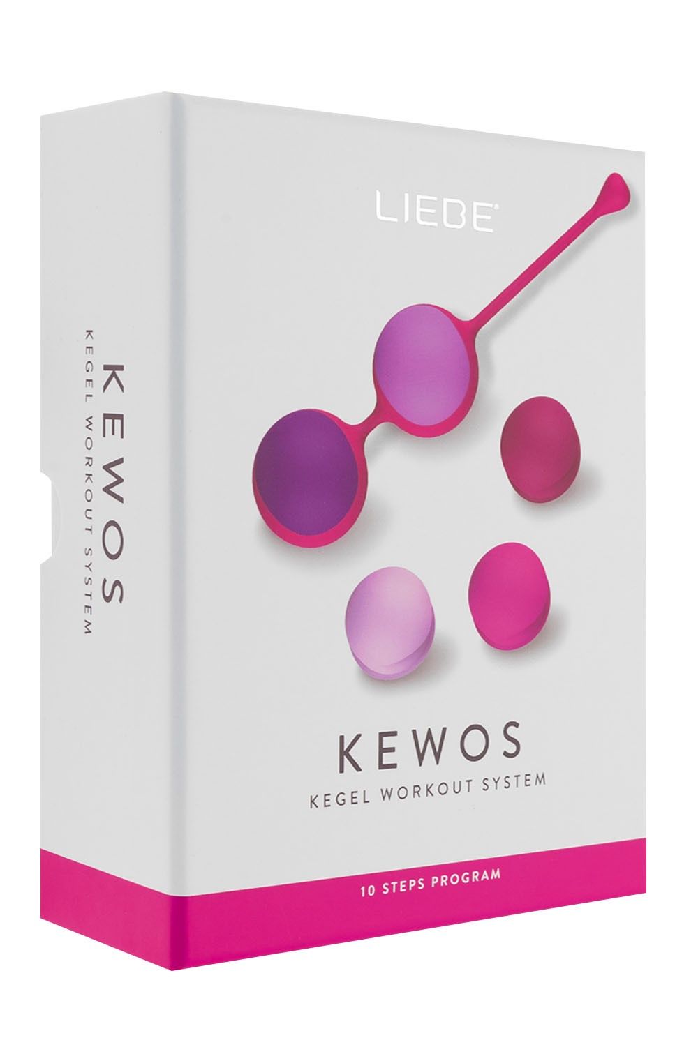 Вагинальные шарики Liebe Pleasure Toys Kewos, 14 см (фиолетовый)