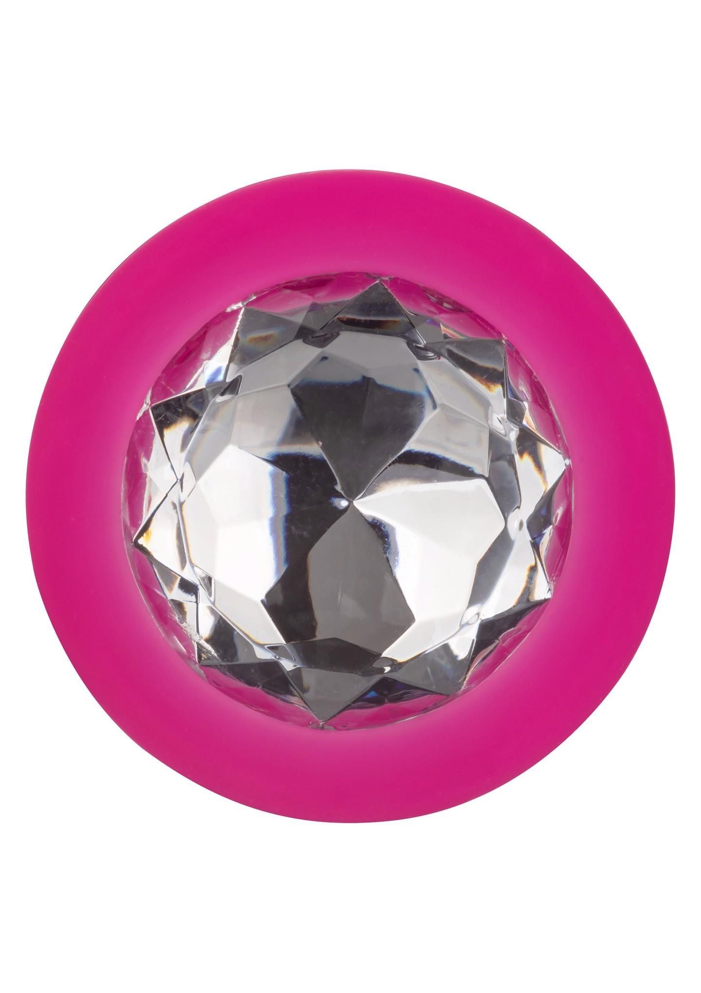 Набор анальных пробок Calexotics Cheeky Gems, 3 шт (розовый)