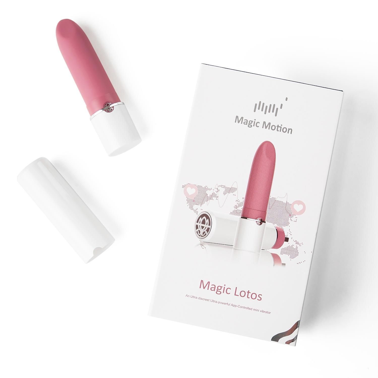 Вибратор для клитора Magic Motion Magic Lotos, 10 см (розовый)