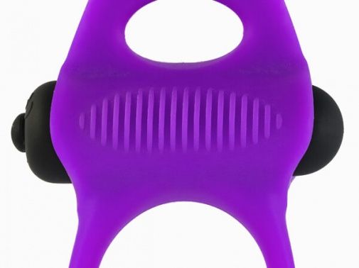 Эрекционное виброкольцо Adrien Lastic Lingus Max, 9.5 см (фиолетовый)