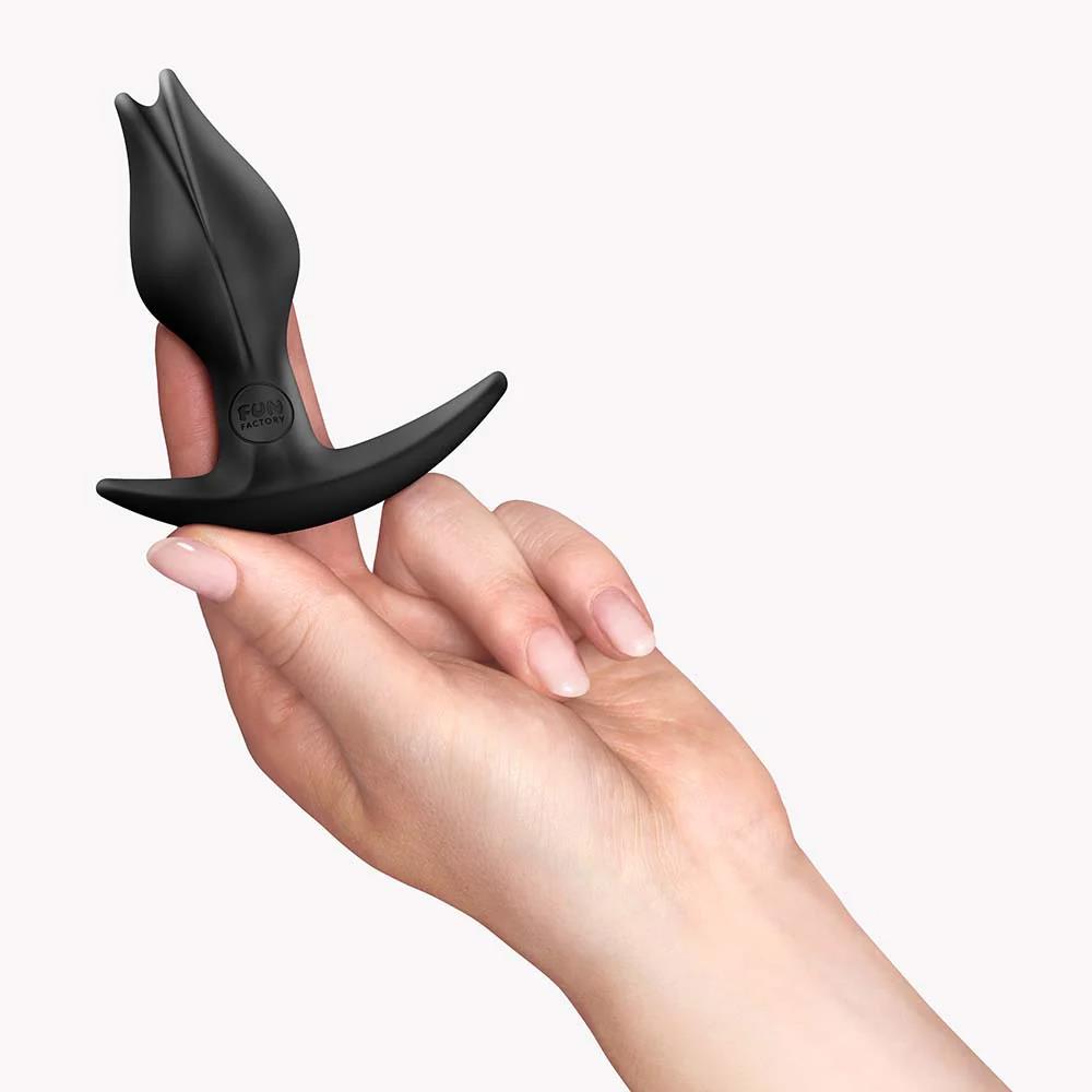 Анальна пробка Fun Factory Bootie Fem, 8.5 см (чорний)
