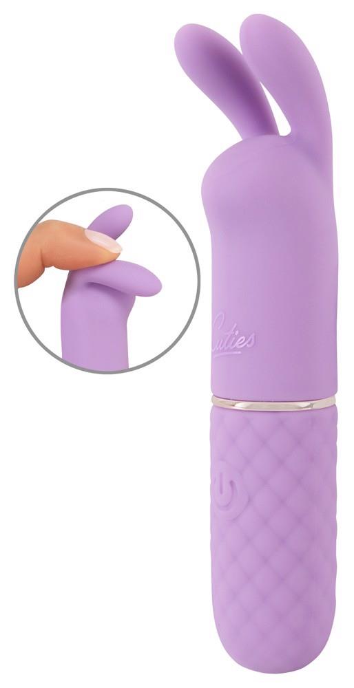 Вибратор Cuties Rabbit Vibe 5.Ge, 10.8 см (фиолетовый)