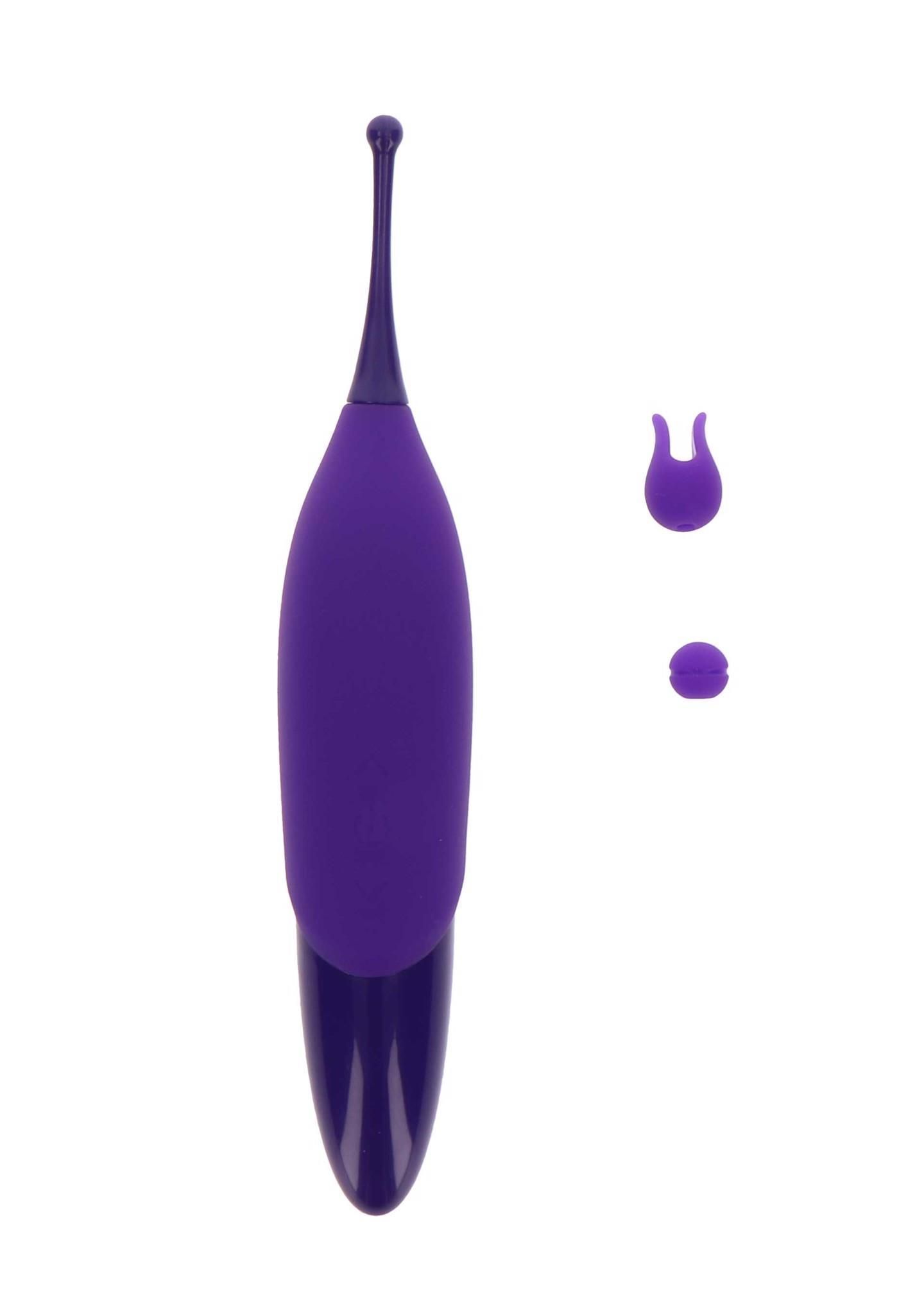 Вибратор для клитора Toy Joy SeXentials Magnificent, 19 см (фиолетовый)