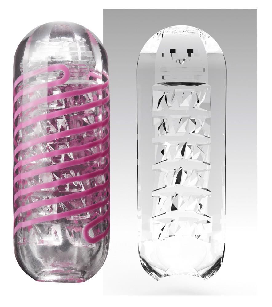 Мастурбатор Tenga Spinner Brick (розовый)