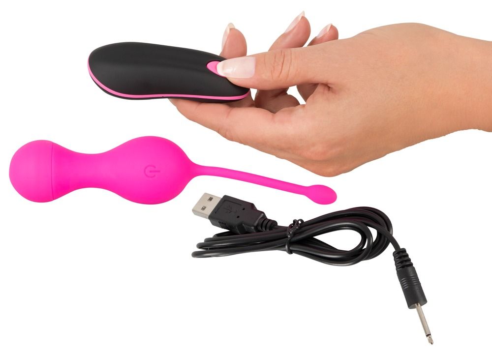 Вагинальные шарики Sweet Smile RC Love Balls, 16,4 см (розовый)