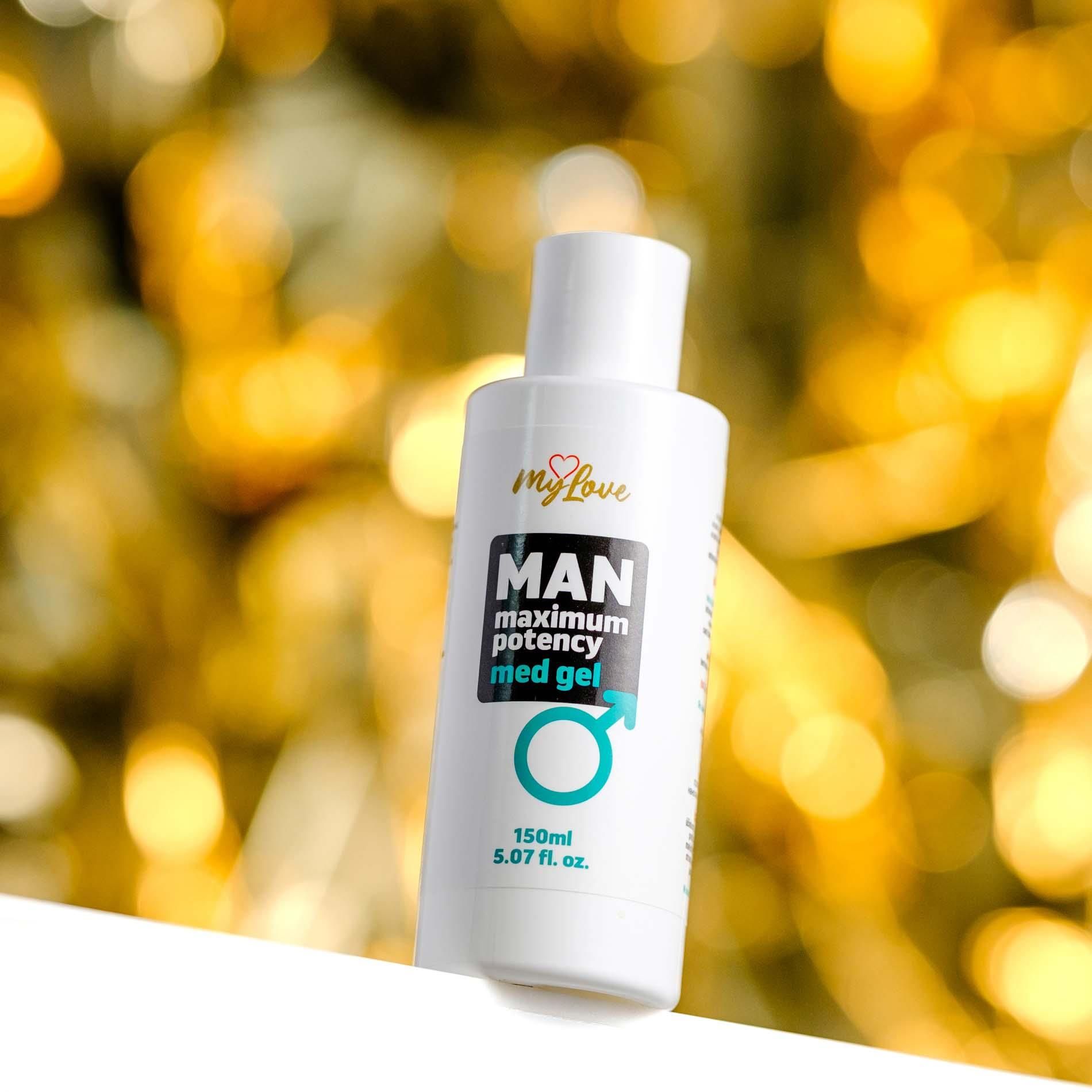 Лубрикант MyLove Man Maximum Potency Med Gel, 150 мл