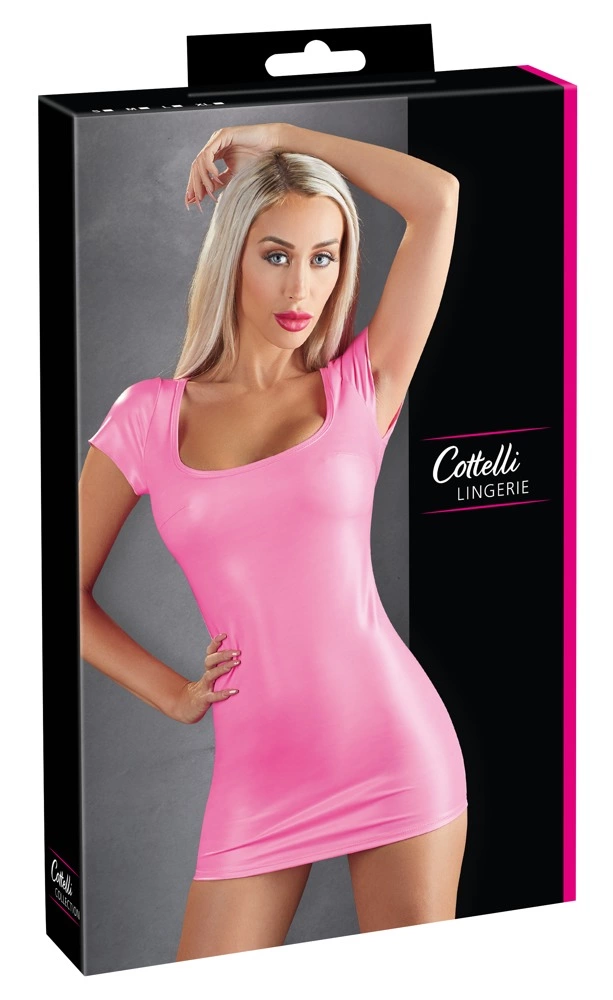 Платье Cottelli Party Mini Dress, L (розовый)