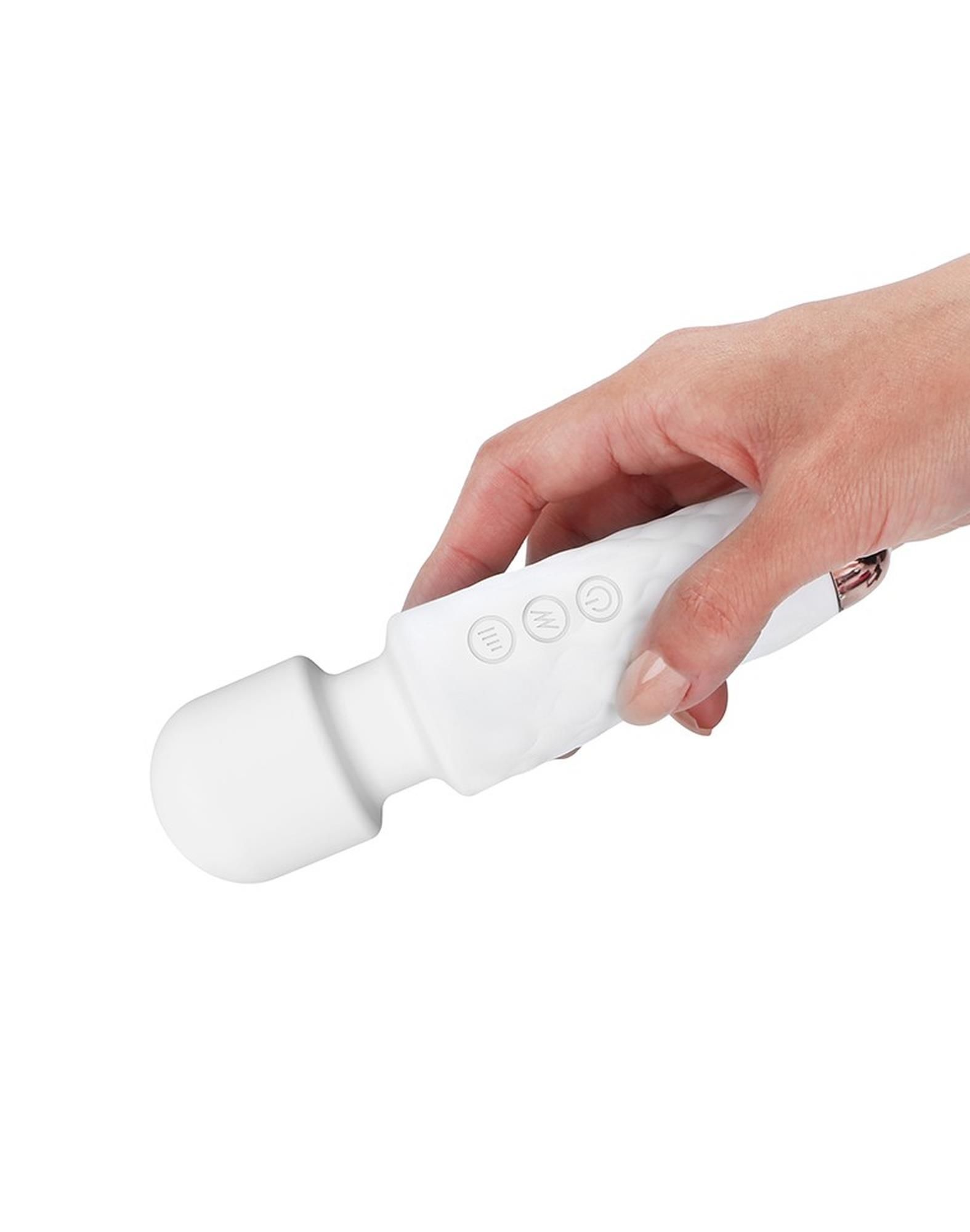 Міні вібромасажер Dorcel Wand, 20 см (білий)