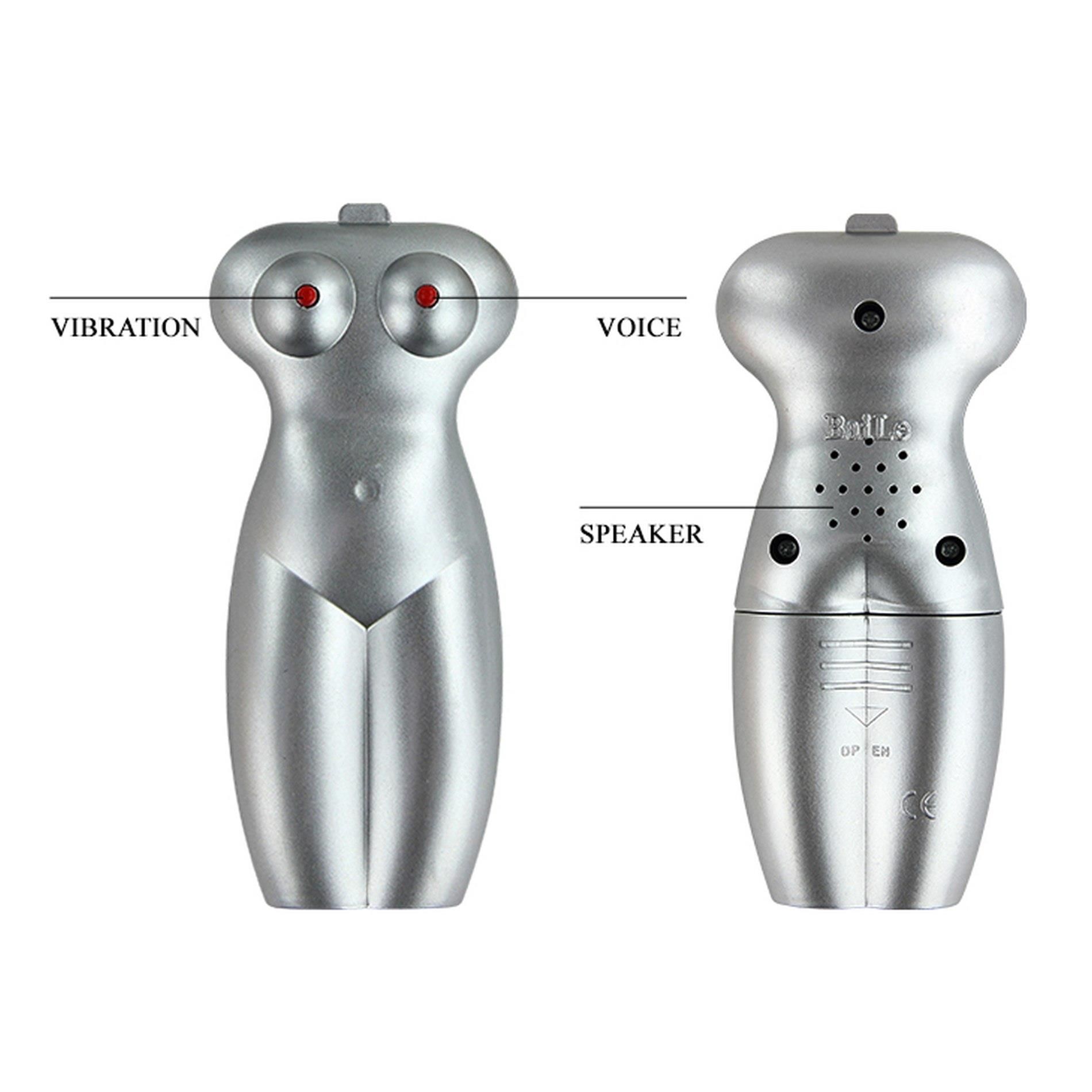 BAILE Temptation Passion Lady - Realistyczny masturbator, W kolorze cielistym, 17 cm