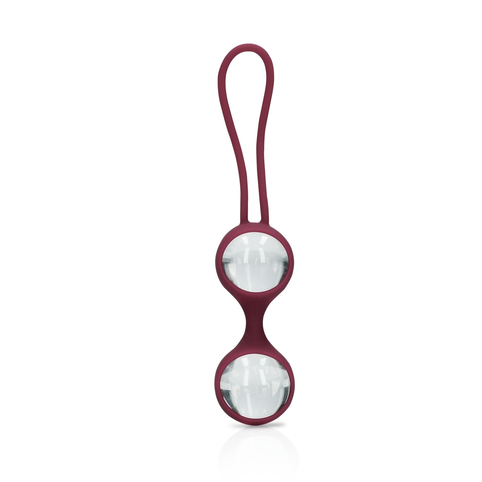 Набор секс-игрушек Loveline (S)explore Toy Kit for Her, 3 шт (бордовый)