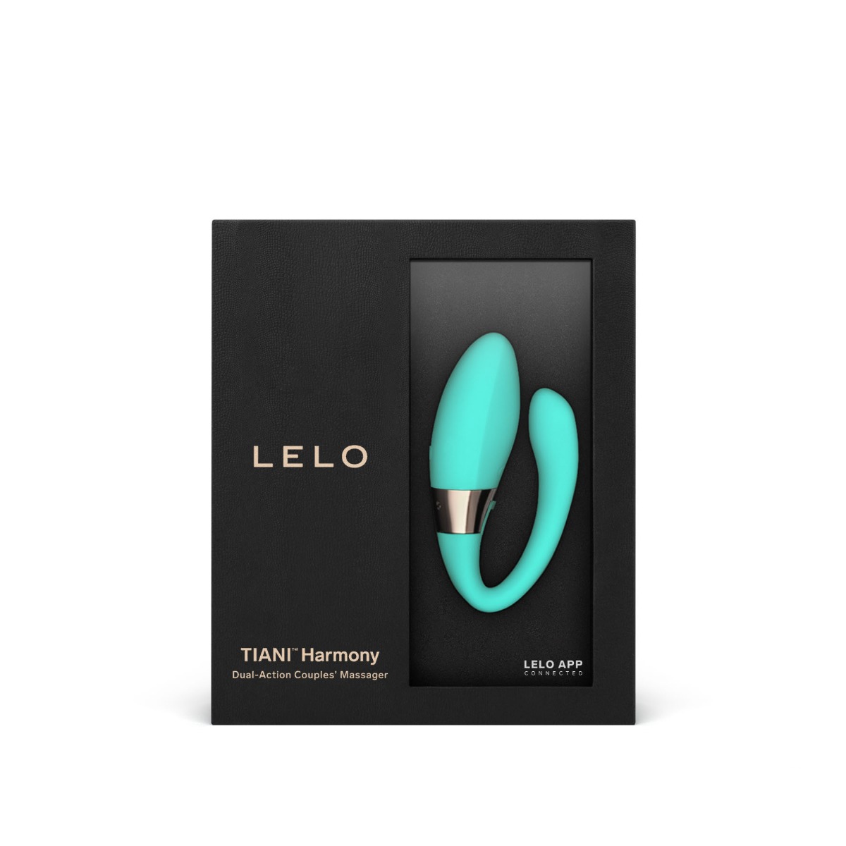 Вибратор для пар Lelo Tiani Harmony, 9 см (бирюзовый)