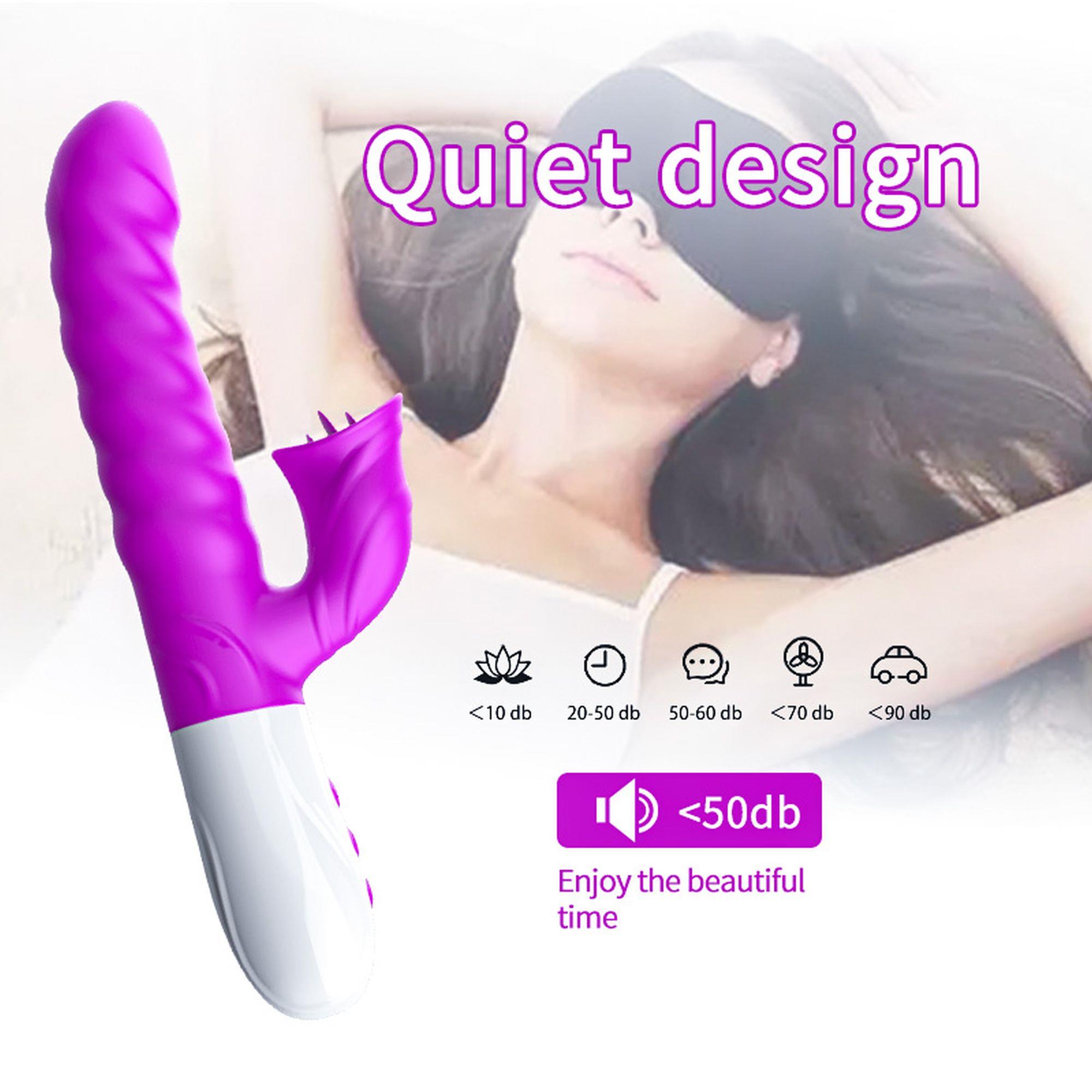 Вибратор-кролик B - Series Fox Heating Mode, 23 см (фиолетовый)