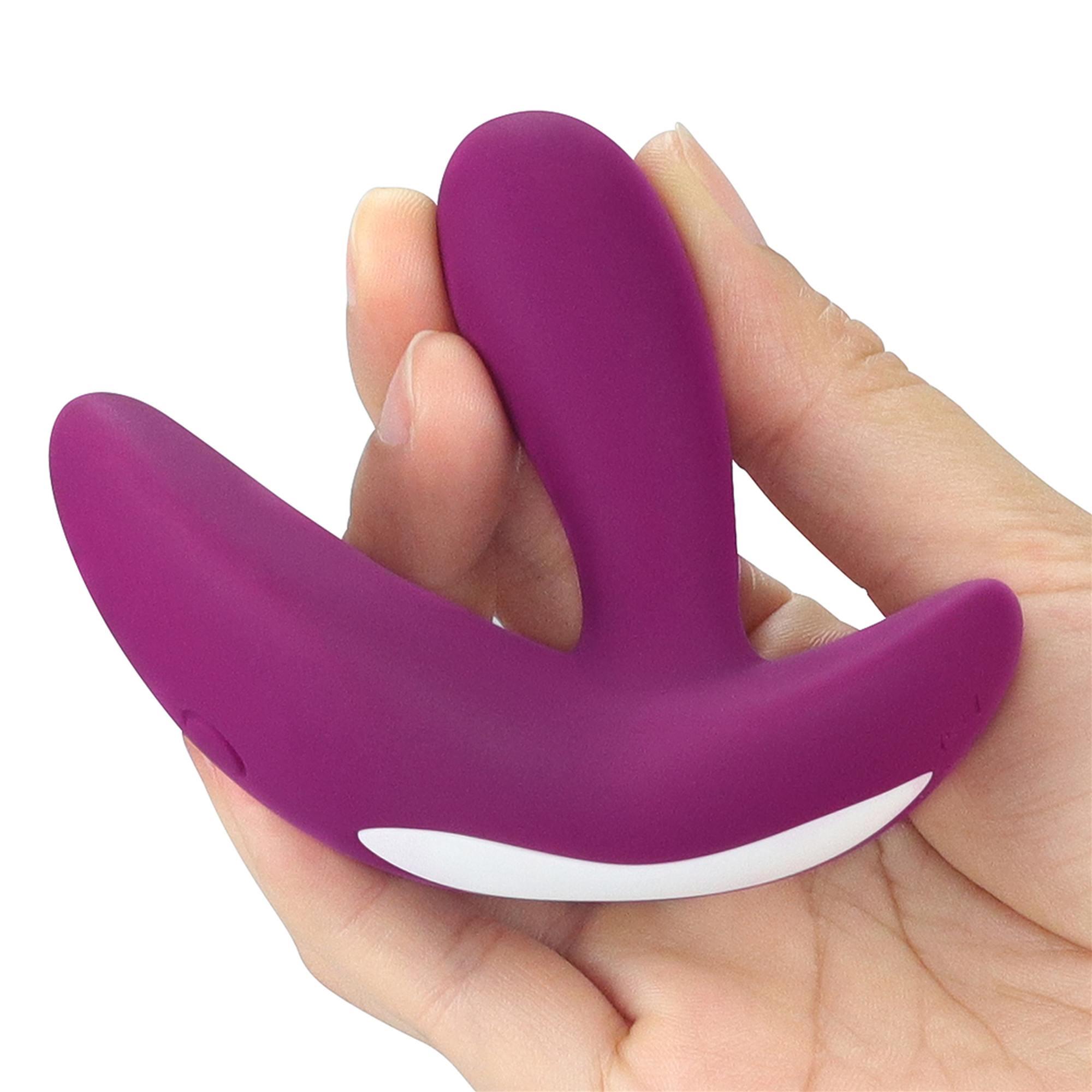 Вибратор O-Sensual Remote Ride, 9 см (фиолетовый)