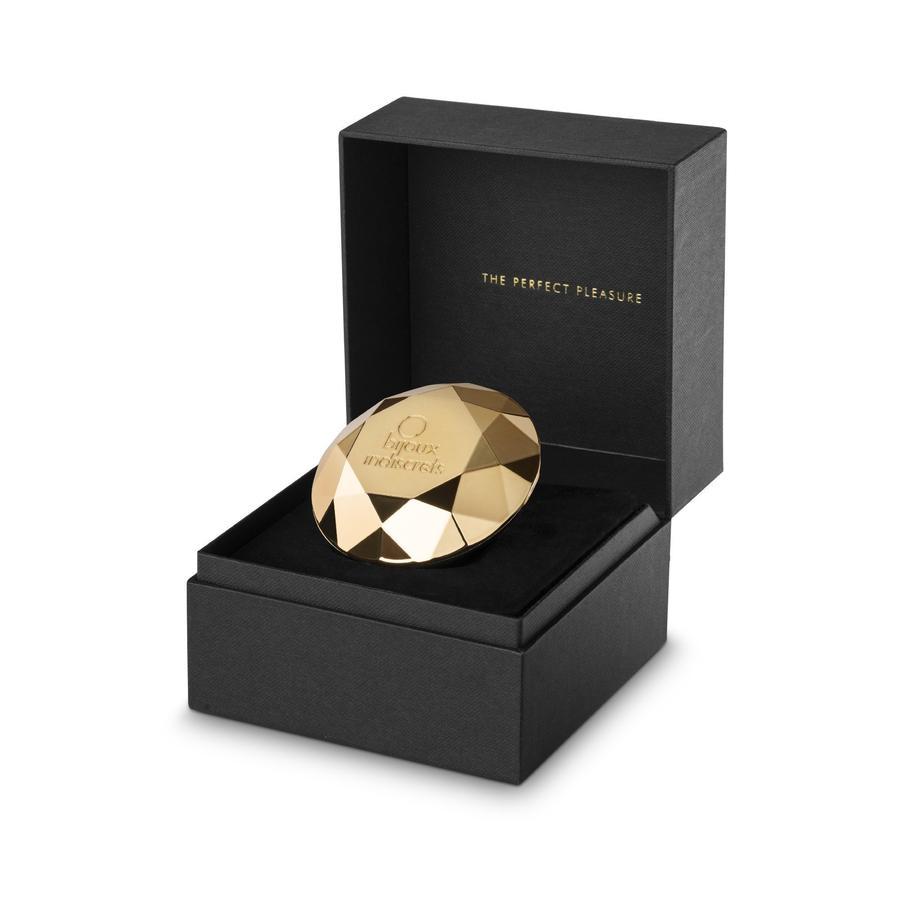 Вибратор для клитора Bijoux Indiscrets Diamond Twenty One (золотой)