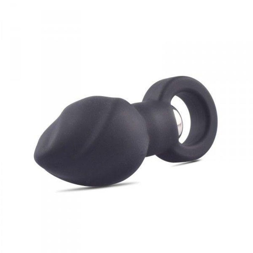 Korek analny Toyz4lovers Anale Vibrante Helix, 8 cm (czarny)