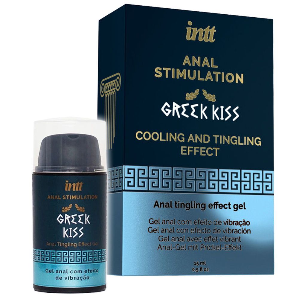 Стимулирующий гель для римминга Intt Greek Kiss, 15 мл
